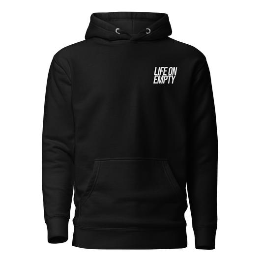 "Chasing Thrills"  Core Hoodie - Black