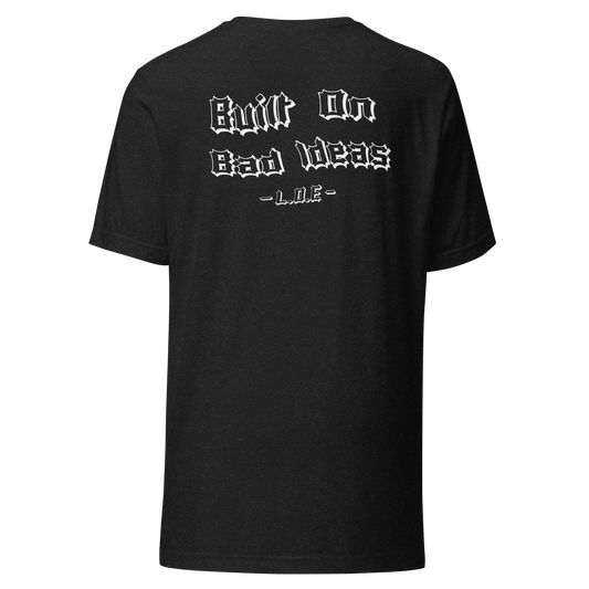 "Built on Bad Ideas" Core Tee - Black